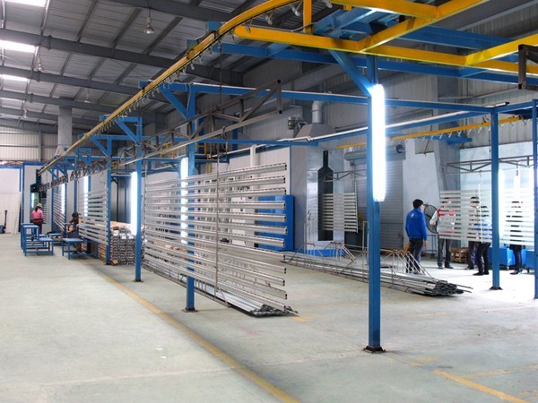 Hệ thống phun sơn tĩnh điện giải pháp tiết kiệm chi phí và thân thiện môi trường