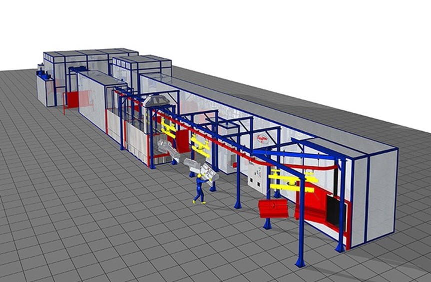 Những lưu ý quan trọng khi đầu tư dây chuyền sơn tĩnh điện tự động 2025 2 1698831797 day chuyen son thu cong
