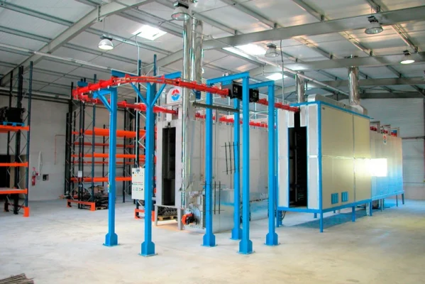 Ưu điểm của hệ thống phun sơn tĩnh điện